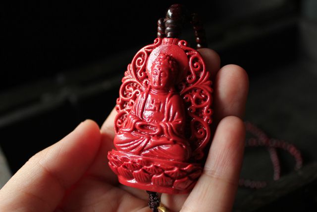 Red-coral-Buddha